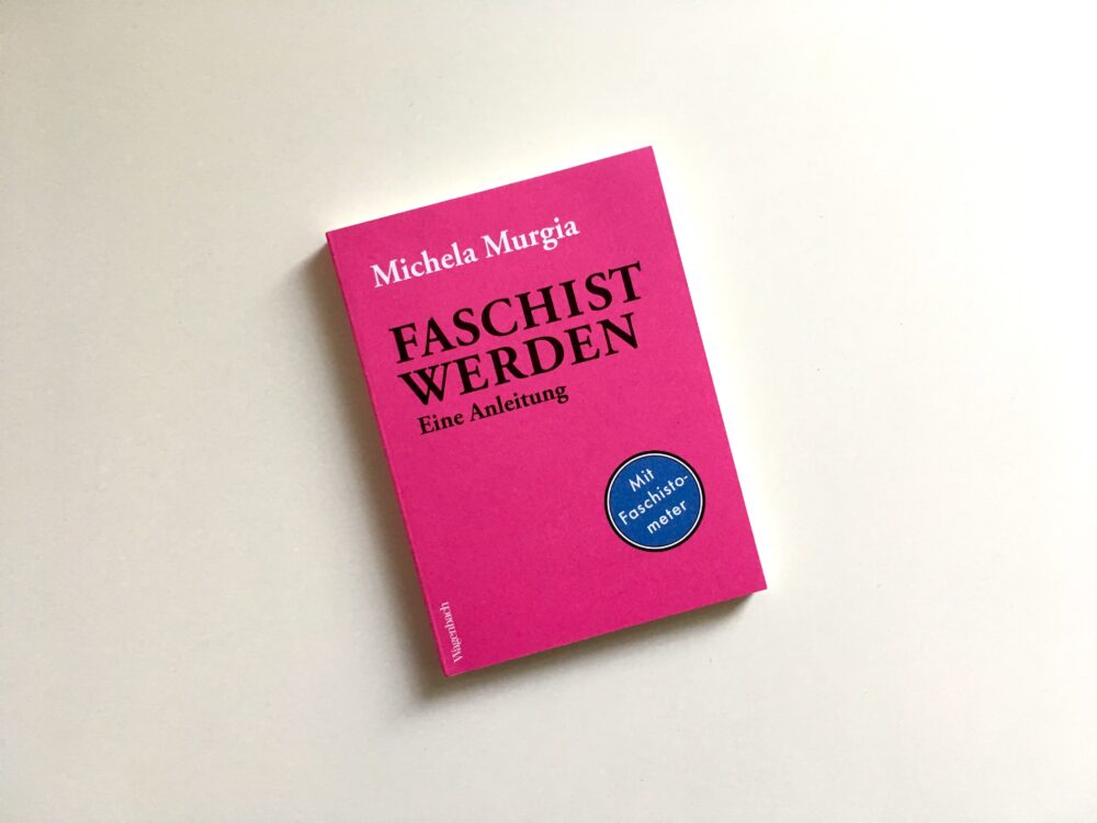 IMG_5580 Michela Murgia: Faschist werden