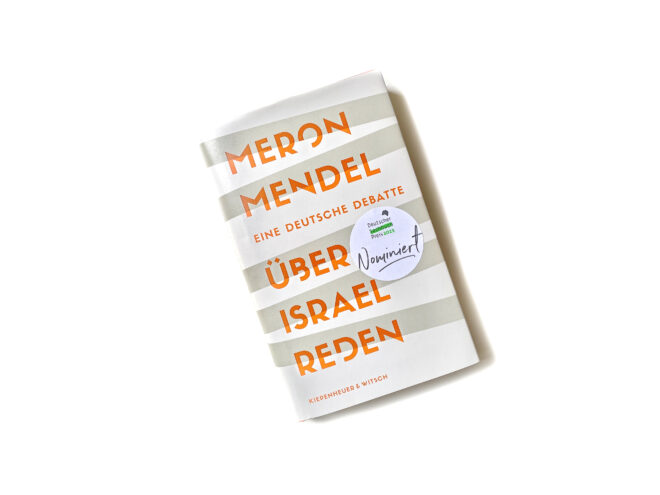 Meron Mendel, Über Israel reden, Cover