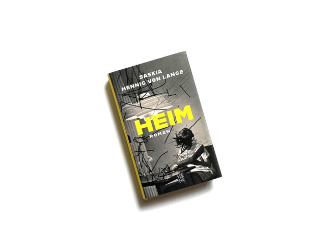 Saskia Hennig von Lange: Heim, Cover