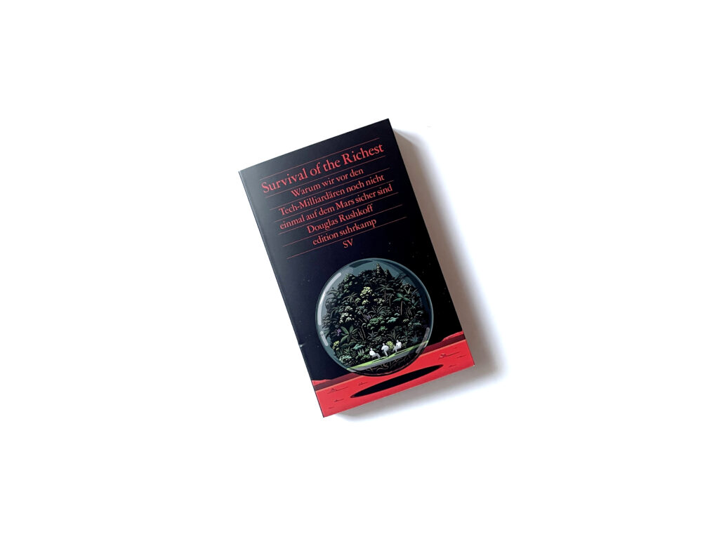 Douglas Rushkoff, Survival of the Richest, Cover