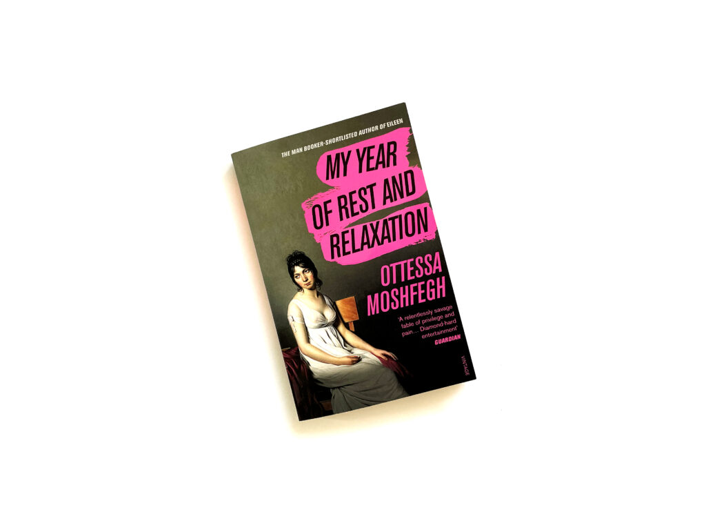 Moshfegh, My Year of Rest and Relaxation, Cover