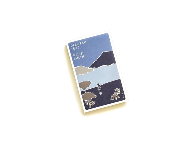 Deborah Levy, Heiße Milch, Cover