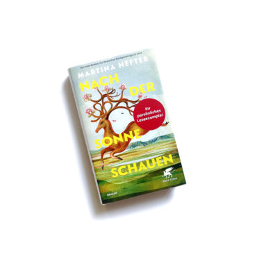 Martina Hefter, Nach der Sonne schauen, Cover
